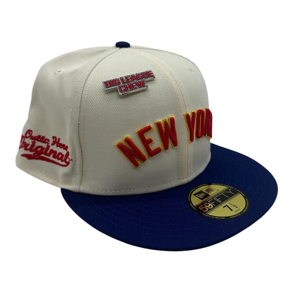 New Era 59Fifty New York Yankees Big League Chew Hat Cap Fitted Size 7 1/2 MLB